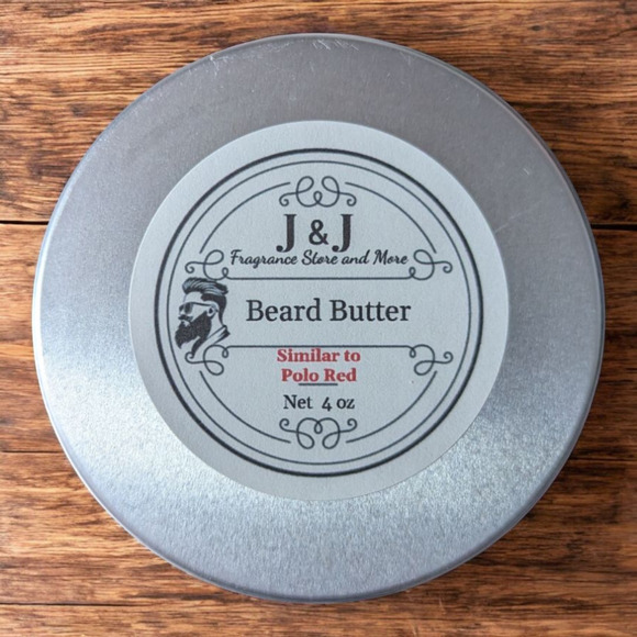 Beard Butter 4 oz - From J&J Fragrance W/ Added Castor Oil - Picture 1 of 4